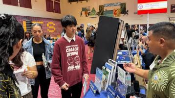 Local 142 Builds Pathways at Castle High School Career Fair