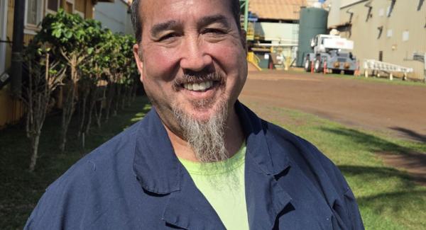 Kauaʻi Coffee workers and ILWU Local 142 members meet to discuss the future of jobs at the Kauaʻi Coffee plantation.
