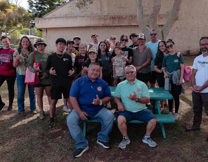 "UH students learning about Hawaiʻi labor history during Ea Hawaiʻi Field School on Maui and Lānaʻi.